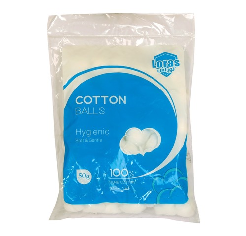 Ihsaan Kw - Loras White Cotton Balls 100 Pieces