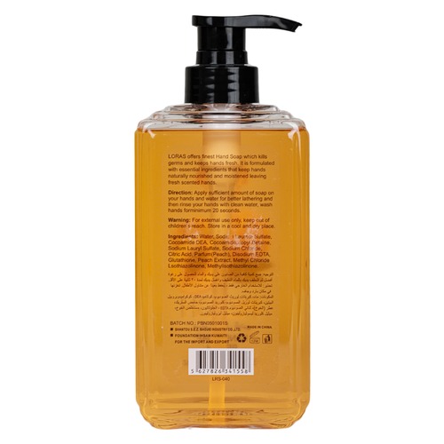 Peach Liquid Hand Soap