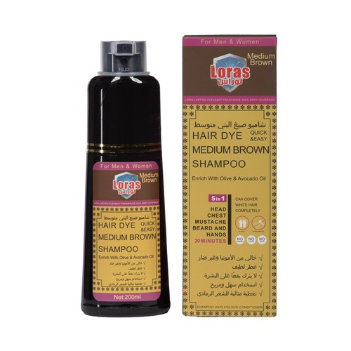 Medium brown hair dye shampoo