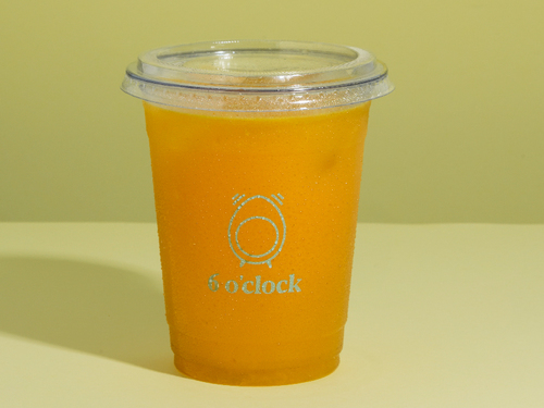 ORANGE - Made with freshly squeezed oranges