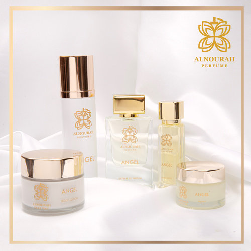 Al Nourah Perfume  - Package Angel Is an Alternative to Guerlain Insolence Perfume - Its scent is a cleaner powder that is stronger and stronger than the original perfume. It consists of: