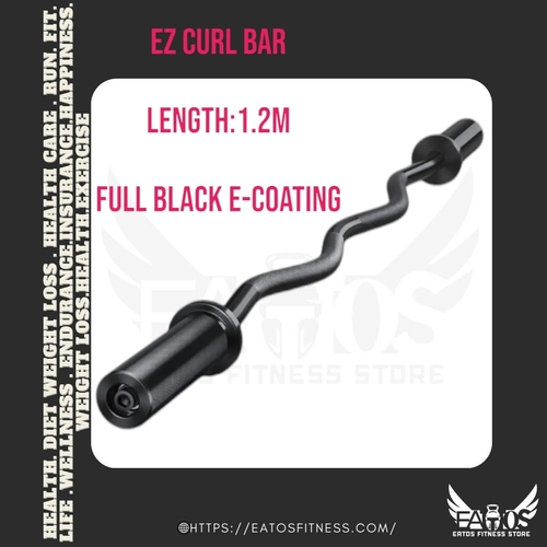 Ez curl bar - The length is 1.2metres