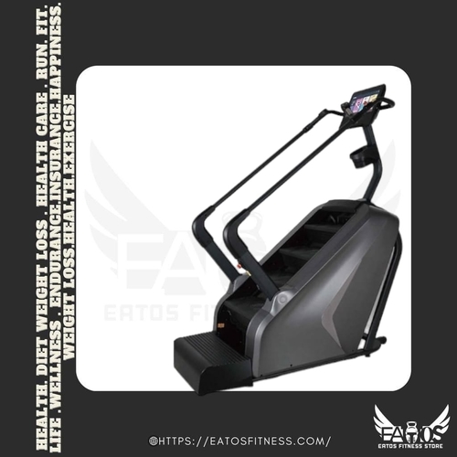 STAIR CLIMBER LED SCREEN - MAX SPEED: 22-124 SPM (25 LEVELS)
MAX WEIGHT: 180 KG
STEP: 40 W X 25 DX 17.5 HCM
3 EMERGENCY STOPS SYSTEMS