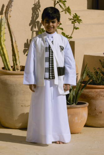 BOYS WHITE VEST