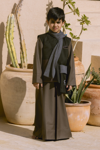 BOYS SHAWL VEST