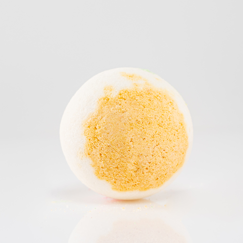 Bletilla  - Almond - 1 of Bath Bombs  Immerse one bath bomb into your bathtub to fill your
bathroom with rich aromas and surround yourself with harmony. The offer
includes more than 40 aromas, which create a unique design through colours and
natural ingredients and guarantee highly relaxed bath time. The water with the
dissolved bath bomb becomes aromatic, making your skin nice and smooth.
Choose an aroma you enjoy, creating an emotional adventure while relaxing in a
bath every day!