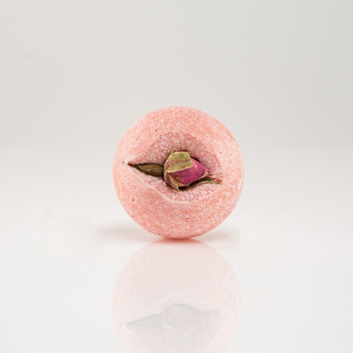 Bletilla  - Amor - 1 of Bath CreamersThe bath cream differs from bath bombs in its creamy texture, mixed with water after immersion. The offer includes different
aromas, which, through several natural ingredients, give you a bath bomb cream
with a unique design and aroma. The bath cream takes the shape of a small ball, which, despite its size, is highly valuable. You can make each bathing time different by choosing any of our aromas. Due to the creams’ creamy
texture, your skin will be silky smooth and pleasantly relaxed after the bath.
The product contains shea butter, cocoa butter, and almond oil.