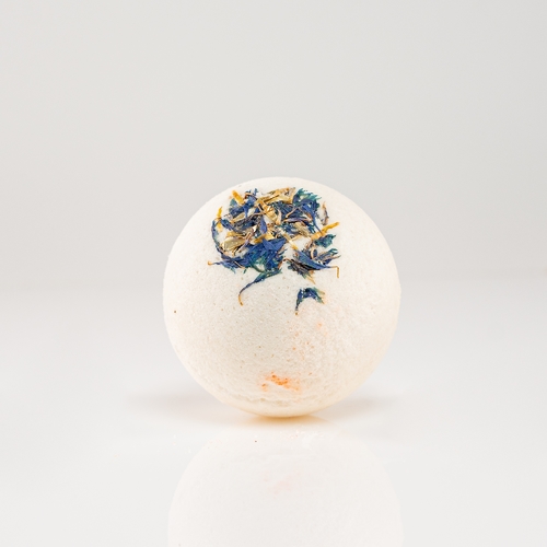 Bletilla  - Cornflowers - 1 of Bath Bombs   

Immerse one bath bomb into your bathtub to fill your
bathroom with rich aromas and surround yourself with harmony. The offer
includes more than 40 aromas, which create a unique design through colours and
natural ingredients and guarantee highly relaxed bath time. The water with the
dissolved bath bomb becomes aromatic, making your skin nice and smooth.
Choose an aroma you enjoy, creating an emotional adventure while relaxing in a
bath every day!