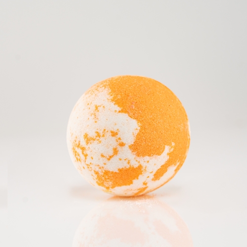 Orange - 1 of Bath Bombs  Immerse one bath bomb into your bathtub to fill your
bathroom with rich aromas and surround yourself with harmony. The offer
includes more than 40 aromas, which create a unique design through colours and
natural ingredients and guarantee highly relaxed bath time. The water with the
dissolved bath bomb becomes aromatic, making your skin nice and smooth.
Choose an aroma you enjoy, creating an emotional adventure while relaxing in a
bath every day!