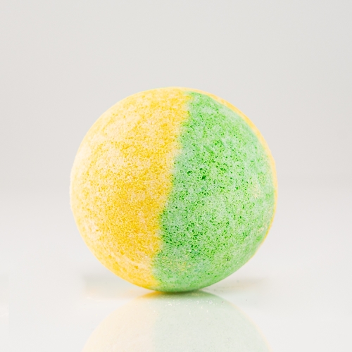 Lemongrass - 1 of Bath Bombs  Immerse one bath bomb into your bathtub to fill your
bathroom with rich aromas and surround yourself with harmony. The offer
includes more than 40 aromas, which create a unique design through colours and
natural ingredients and guarantee highly relaxed bath time. The water with the
dissolved bath bomb becomes aromatic, making your skin nice and smooth.
Choose an aroma you enjoy, creating an emotional adventure while relaxing in a
bath every day!