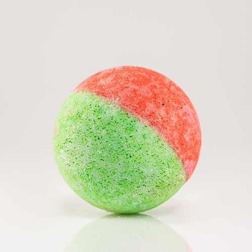 Bletilla  - Watermelon - 1 of Bath Bombs  Immerse one bath bomb into your bathtub to fill your
bathroom with rich aromas and surround yourself with harmony. The offer
includes more than 40 aromas, which create a unique design through colours and
natural ingredients and guarantee highly relaxed bath time. The water with the
dissolved bath bomb becomes aromatic, making your skin nice and smooth.
Choose an aroma you enjoy creating an emotional adventure while relaxing in a
bath daily!