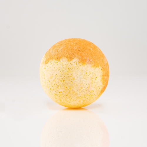 Bletilla  - Apricot - 1 of Bath Bombs  

Immerse one bath bomb into your bathtub to fill your
bathroom with rich aromas and surround yourself with harmony. The offer
includes more than 40 aromas, which create a unique design through colours and
natural ingredients and guarantee highly relaxed bath time. The water with the
dissolved bath bomb becomes aromatic, making your skin nice and smooth.
Choose an aroma you enjoy, creating an emotional adventure while relaxing in a
bath every day!