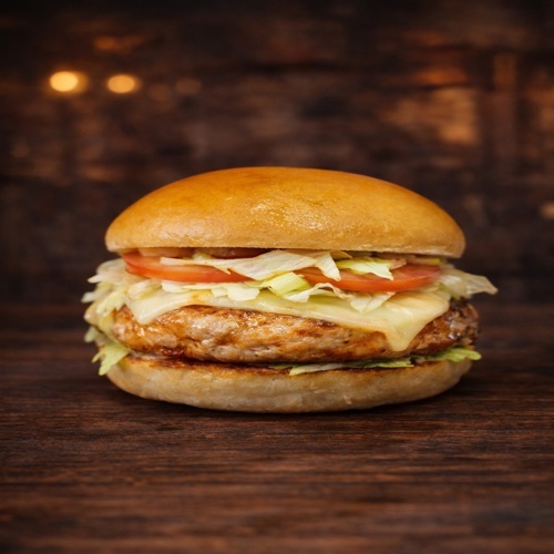 Smoked Chicken Burger