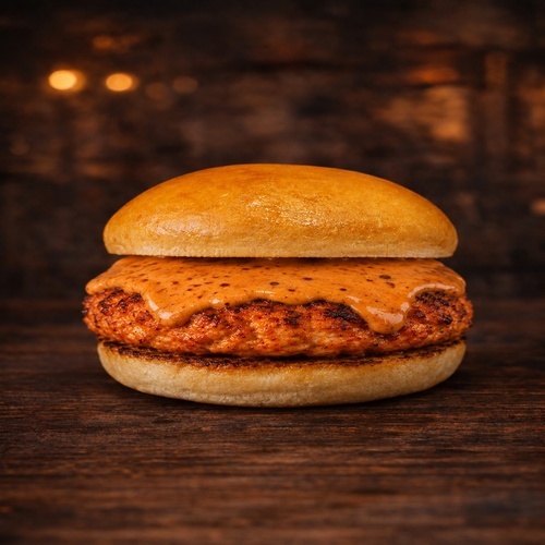 Smoked Spicy Chicken Burger