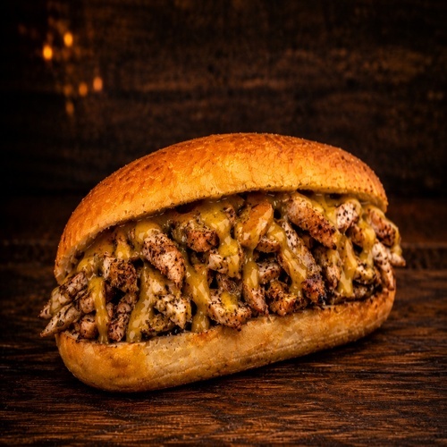 Smoked lamb BBQ Sandwich