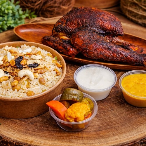 Half Smoked Chicken Meal