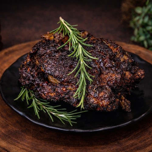 Smoked Naimi lamb Steak