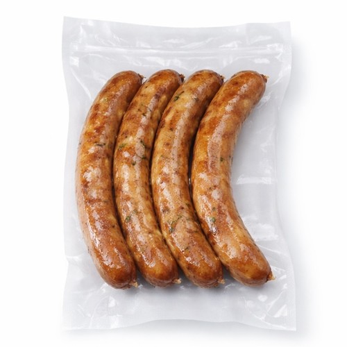 Philly Cheesesteak Sausage ready to cook