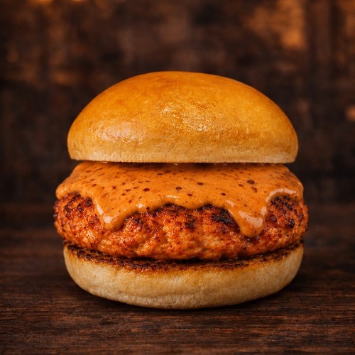 Smoked Spicy Chicken Burger