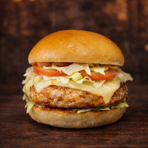 Smoked Chicken Burger Sandwich