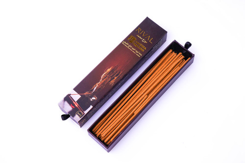 3mm Natural Smart Oud - 40 sticks  of luxury class. It is natural crushed incense mixed with vegetable dye in the form of sticks, which eliminates the use of charcoal 3 mm