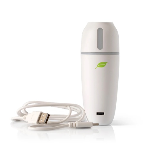 Mini Protable Diffuser - Enjoy your favorite essential oils anywhere you go with the Mini Portable Diffuser. Its compact, lightweight design means that you can experience aromatherapy wherever you happen to be. When fully charged via USB, you’ll enjoy ten-minute bursts of ultrasonic diffusion that lasts up to 8 hours.