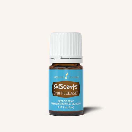 KidScents SniffleEase - Gesundheit! When sniffles and stuffiness hamper your little one, reach for the relaxing, quieting aroma of KidScents® SniffleEase™.
KEY CONSTITUENTSLimonene, Eucalyptol, Menthol 
FEATURES & BENEFITS  Formulated exclusively to meet the needs of children Provides a relaxing, quieting aroma that can be applied to chests or throats Formulated without synthetic perfumes, dyes, or artificial colors Prediluted for delicate skin