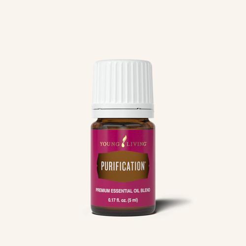 Purification Blend - Purification® essential oil blend is a combination of Citronella, Lavandin, Lemongrass, Myrtle, Rosemary, and Tea Tree that is formulated for diffusing to neutralize and cleanse your home and work environment. It is also soothing to your skin for everyday irritations.
FEATURES & BENEFITSSoothes skin when applied topicallyCleanses the air of unwanted odorsIs a great aromatic companion for outdoor activitiesFreshens musty and stale areas with its clean, invigorating scentContains Lavandin, an ingredient that helps clean the air