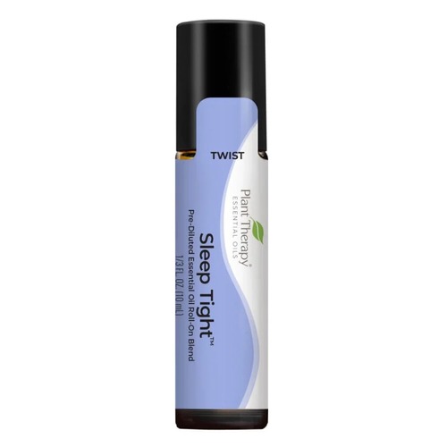 Sleep Tight Blend Pre-Diluted Roll-On - Promotes a good night's rest Encourages a relaxing atmosphere Supports deep, quality sleep A good night’s rest is the perfect way to end any day. This blend of amazing essential oils can help calm the mind and body for a quality night of sleep and promote a peaceful, well-deserved night of slumber. Sleep Tight was specially formulated without Valerian Root or other essential oils with unfavorable aromas, to help make falling asleep much more enjoyable. This roll-on is pre-diluted and ready to use — No mixing and no mess! Just roll onto wrists, arms, legs, or feet about 30 minutes before going to bed.