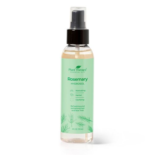 Rosemary Hydrosol - Refreshing & revitalizing hair and face mist Great for oily, blemish-prone skin Encourages mental alertness