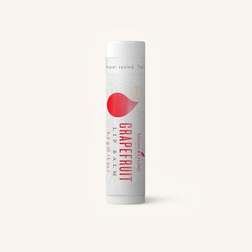 Grapefruit - Made with moisturizing seed oils and infused with Grapefruit premium essential oil, Grapefruit Lip Balm seals in moisture for soft and smooth lips.