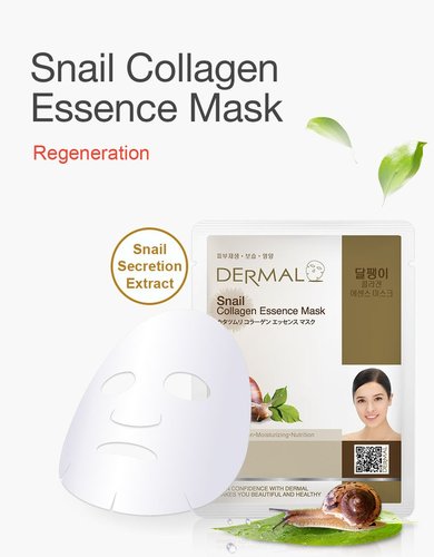 snail collagen - Dermal Korean Face Mask