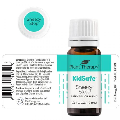Sneezy Stop – تخفيف العطاس ودعم التنفّس والحساسية الموسمية للأطفال