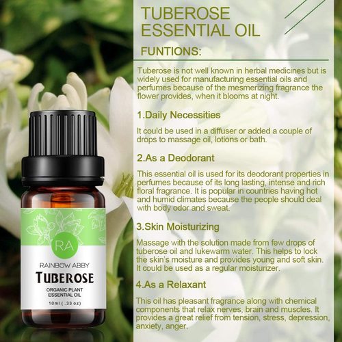 Organic tuberose Essential Oil