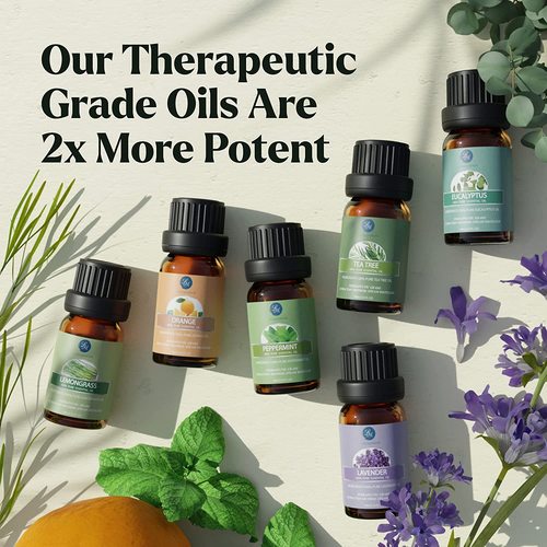 Laguna Moon Organic Essential Oils Set - Top 20 (10 ml for each)