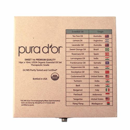 16 زيت عضوي من PURA D'OR