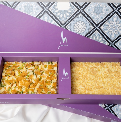 Arabic CheeseCake - Cheesecake bites with an Arabian flavor (Kunafa+Baklava) 40 pieces