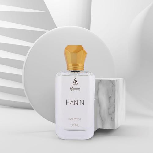 دخان للعطور - عطر الشعر حنين - هيرميست خنين الطبقة الاولى : أناناس  
 قلب العطر:  زهرة الايريس  
 قاعدة العطر : عنبر  
الحجم 50مل