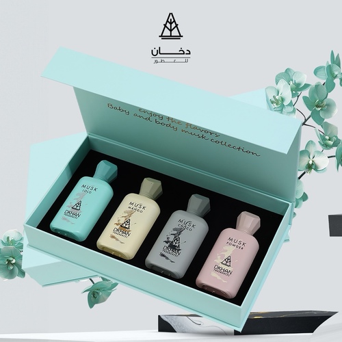 musk spray collection - 4 Musk Spray Collection 
 musk choco  musk lolo musk mango musk powder  
 
 50ml