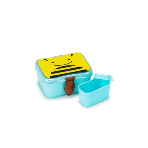 Skip Hop Zoo Lunch Kit - Bee - Features: - Includes lunchbox & snack container with lid - Leak-proof lid - Easy-open clips in fun shapes - Dishwasher safe - Fits inside Zoo lunchie Specifications: - Usage: from 6 months - Product dimensions: 17 x 14 x 6 cm