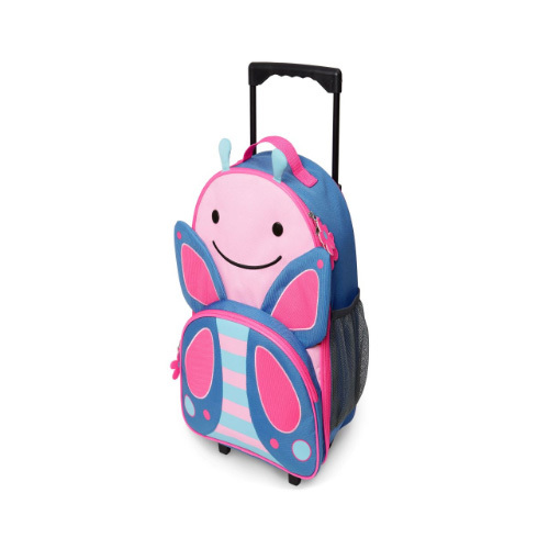 Skip Hop - Zoo kids Rolling lagauge - Butterfly - Skip Hop’s lightweight, quilted backpack offers hands-free ease and special packing cubes for baby's gear. The spacious interior fits everything from snacks to spare outfits and the extra wide opening makes it easy to find essentials in a pinch.