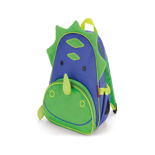 Skip Hop - Zoo back pack - Dinasour - Skip Hop’s lightweight, quilted backpack offers hands-free ease and special packing cubes for baby's gear. The spacious interior fits everything from snacks to spare outfits and the extra wide opening makes it easy to find essentials in a pinch.