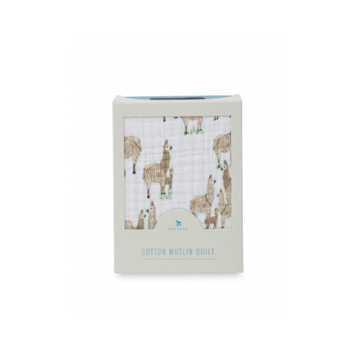 Little Unicorn - Cotton Muslin Quilt - Llama Llama
