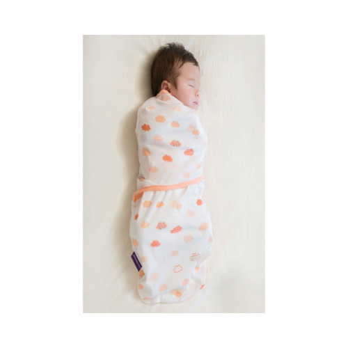 Clevamama - Swaddle to Sleep - Coral ( 0-3 months)