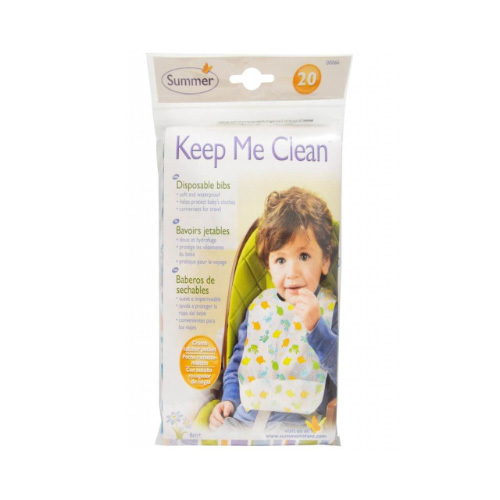 Summer Infant - Keep Me Clean Disposable Bibs 20PK