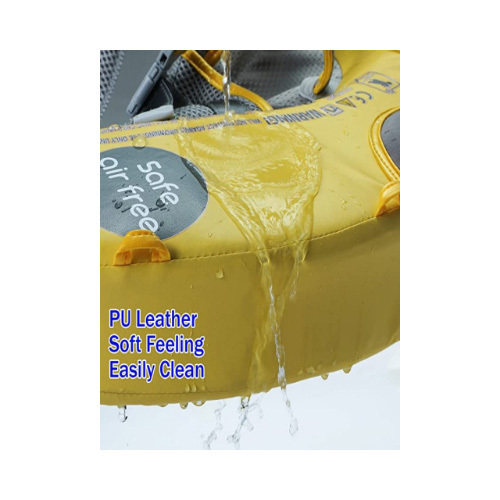 Mambo Baby Chest Float Canopy & tail - water proof- Beetle ( 3 months - 2 yrs) - yellow