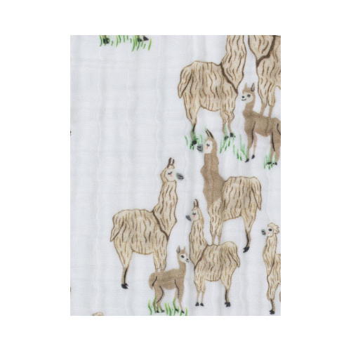 Little Unicorn - Cotton Muslin Quilt - Llama Llama