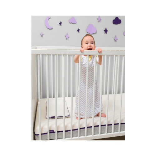 Clevamama - 3 in 1 Nite Nite Romper - Soft Grey ( 0-9 months)