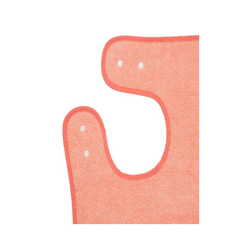 Clevamama - Cotton Apron Baby Bath Towel - Coral