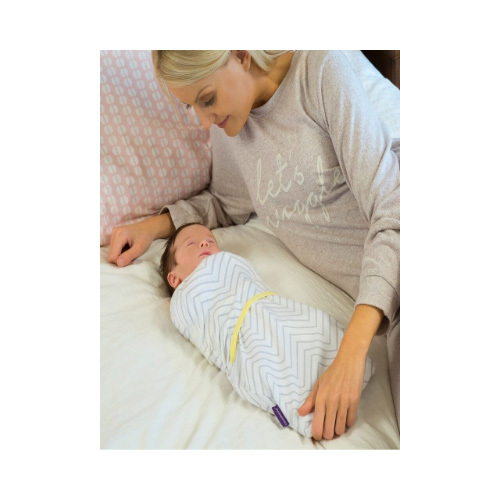 Clevamama - Swaddle to Sleep - Grey ( 0-3 months)